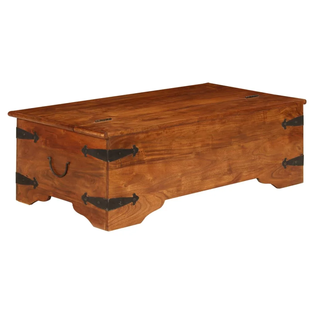 Konferenčný stolík, akáciový masív, medový náter 110x55x35 cm