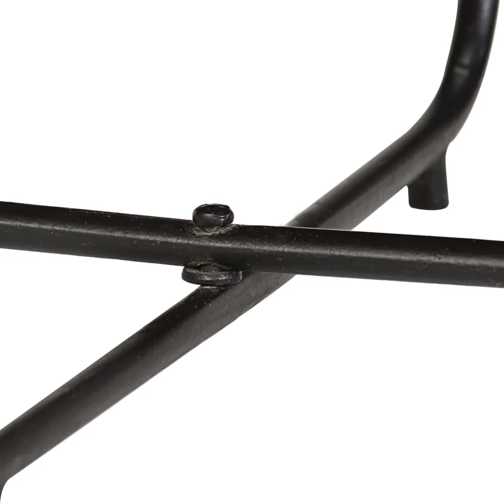 2-dielna sada konferenčných stolíkov masívne akáciaové drevo 60x35 cm