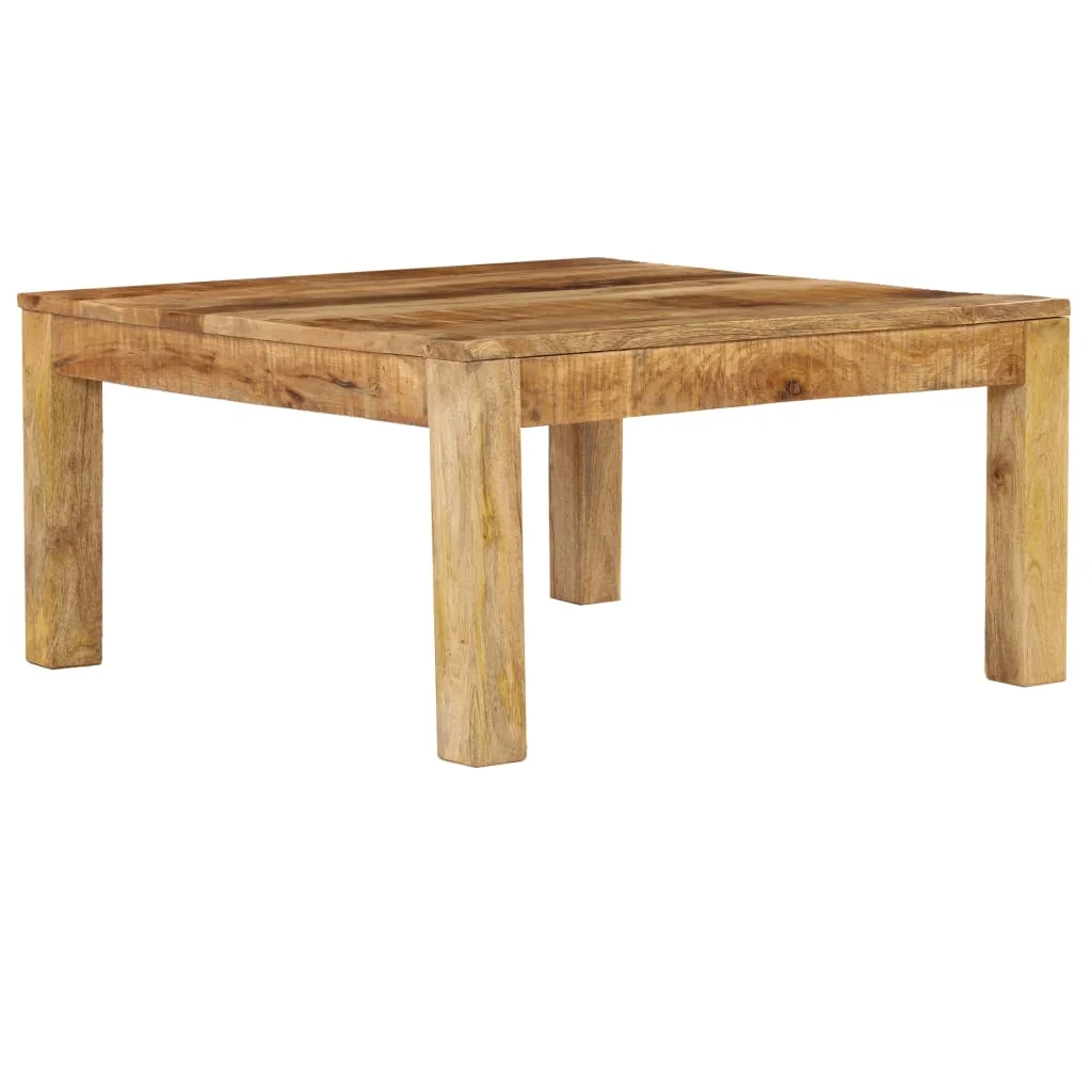 Konferenčný stolík z mangovníkového dreva 80x80x40 cm