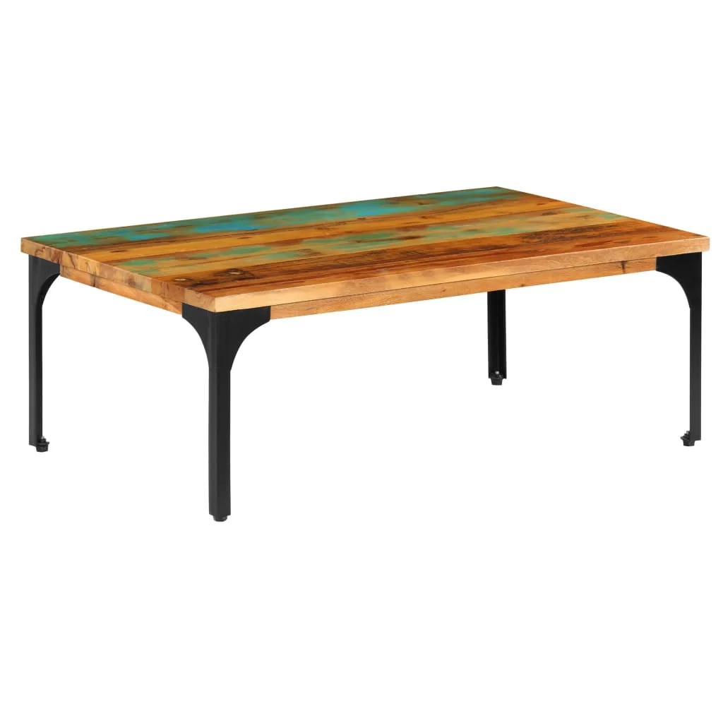Konferenčný stolík 100x60x35 cm, recyklovaný masív