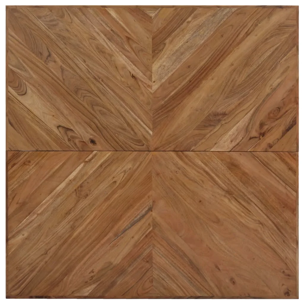 Konferenčný stolík 110x110x36 cm masívne akáciové drevo