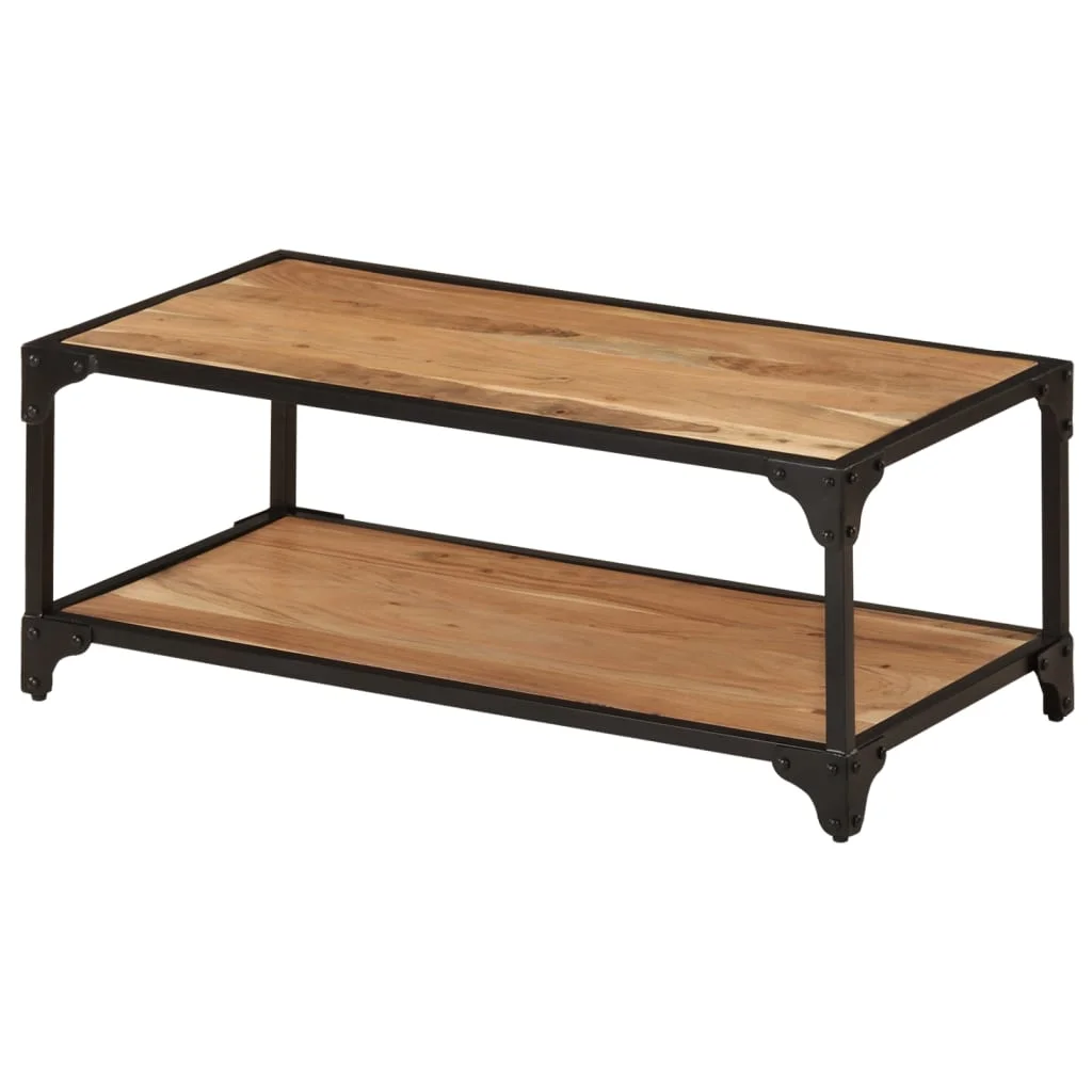 Konferenčný stolík 90x45x35 cm masívne akáciové drevo 