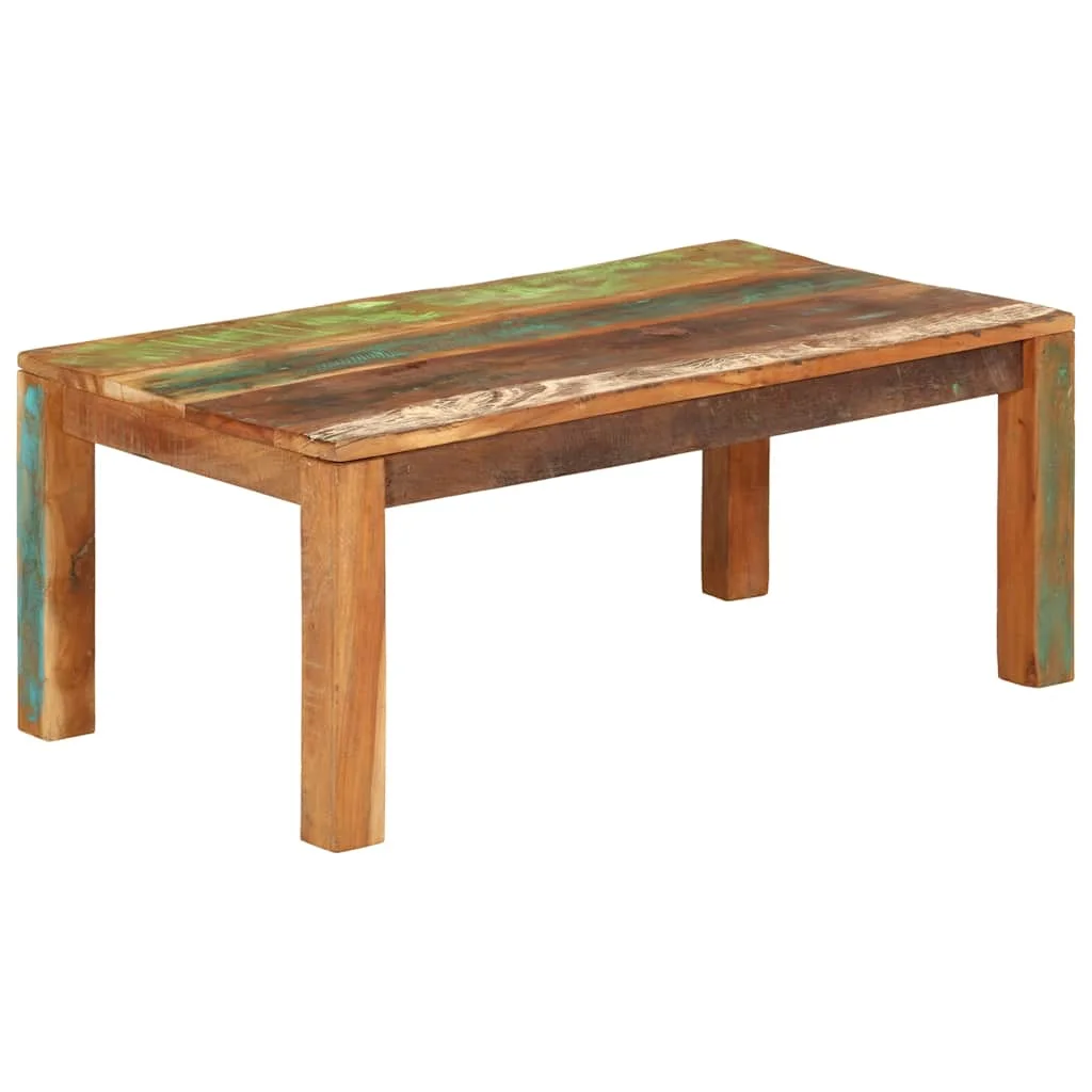 Konferenčný stolík 110x55x40 cm Masívne recyklované drevo