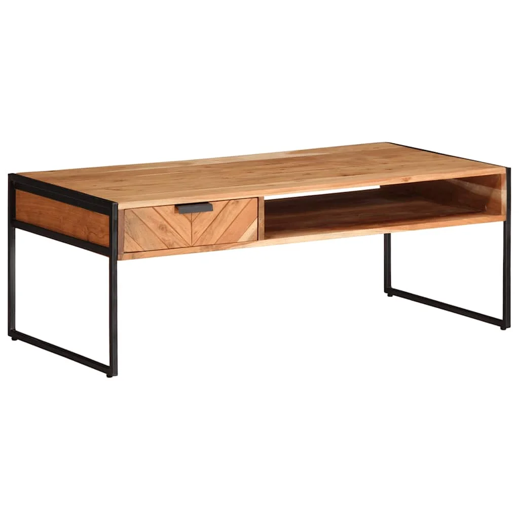 Konferenčný stolík 110x55x40 cm, akáciový masív