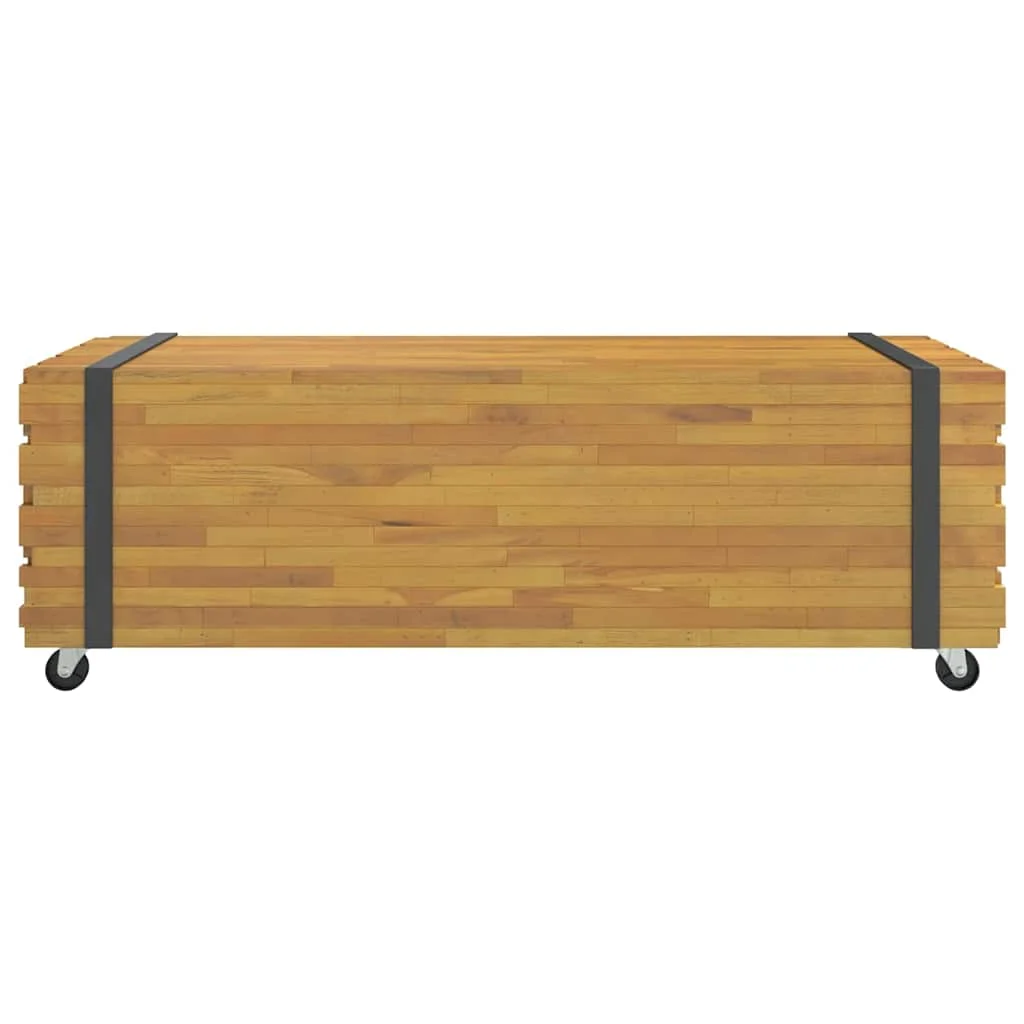 konferenčný stolík 110x45x35 cm Teakové masívne drevo