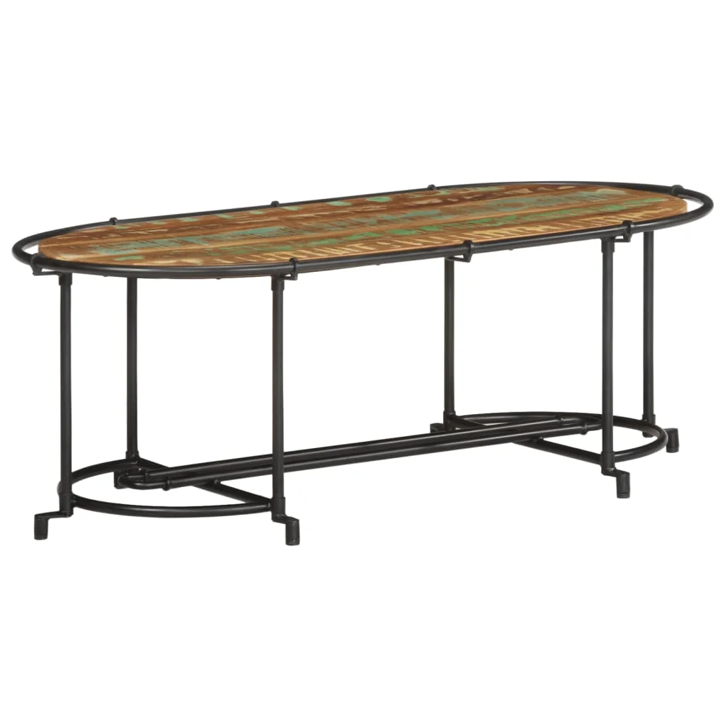 Konferenčný stolík 110x55x40 cm, recyklovaný masív