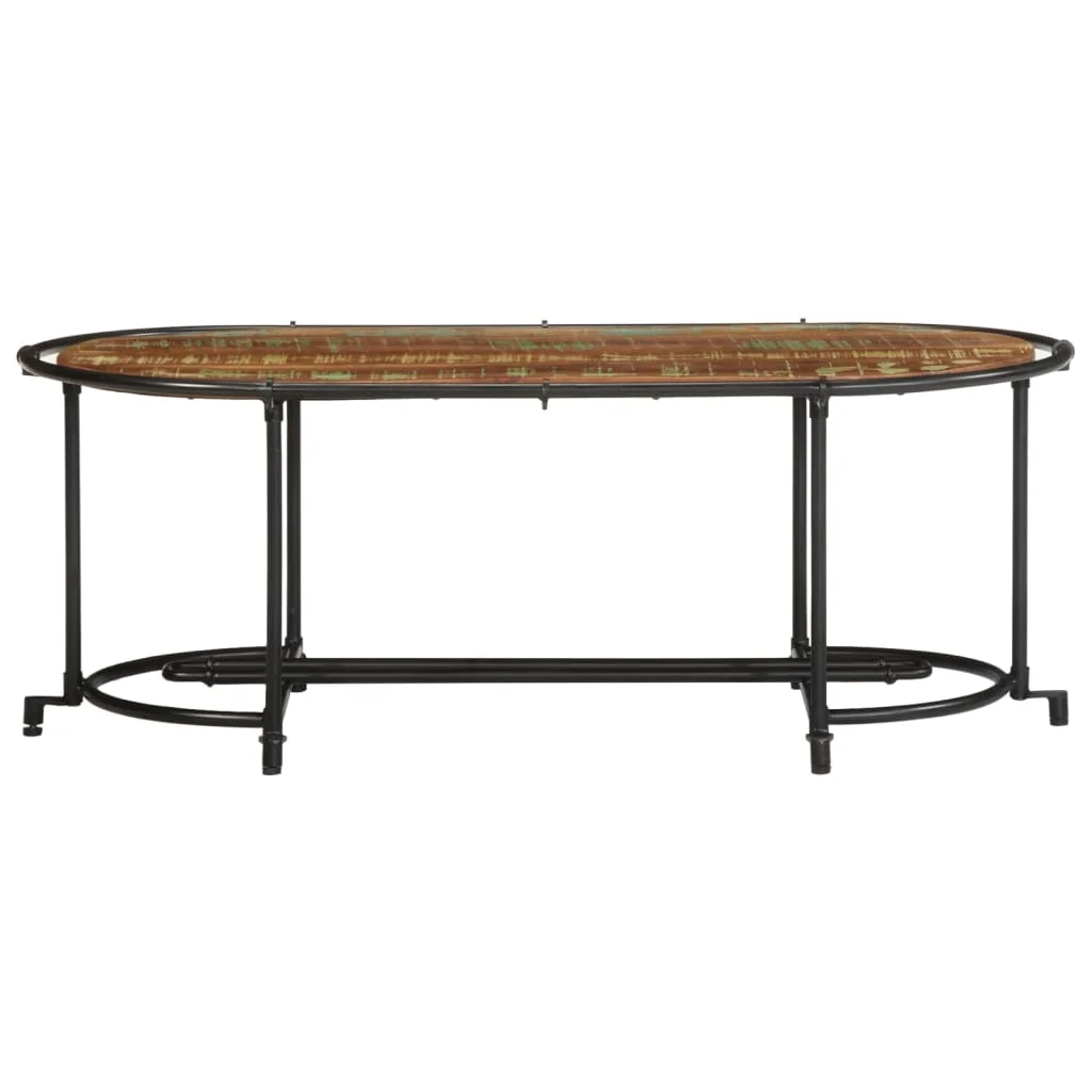 Konferenčný stolík 110x55x40 cm, recyklovaný masív