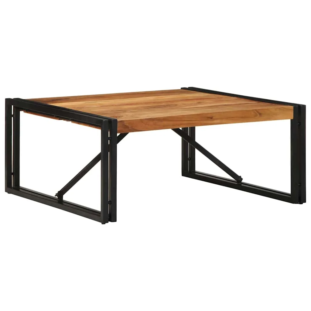 Konferenčný stolík 80x80x35 cm Masívne drevo Akácia