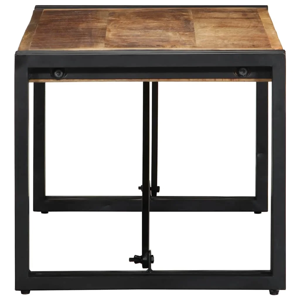 konferenčný stolík 80x40x35 cm masívne hrubé drevo mango