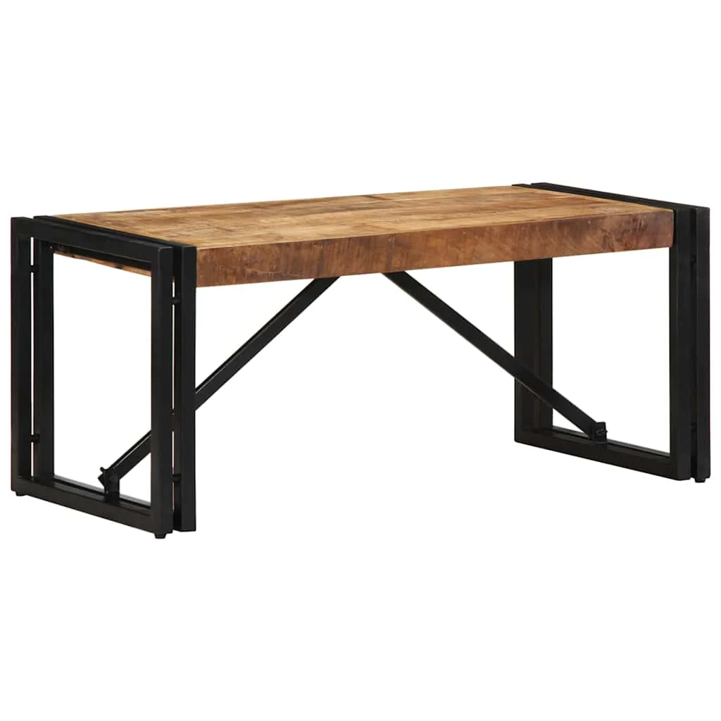 konferenčný stolík 80x40x35 cm masívne hrubé drevo mango
