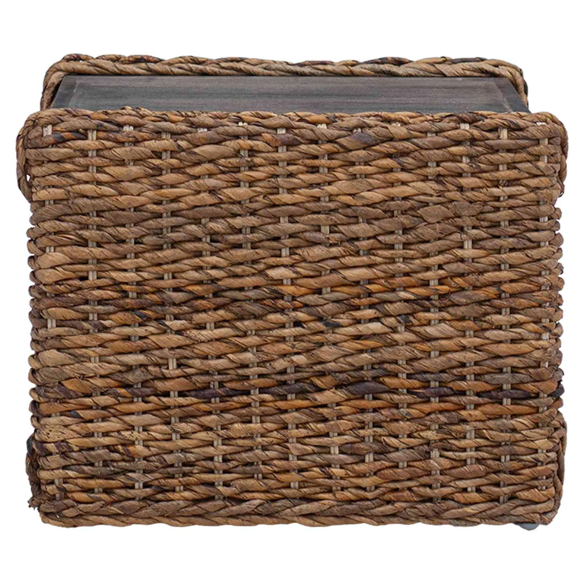 Bočný stôl Prírodná 44.5 x 45 x 45 cm Masívne mahagónové drevo