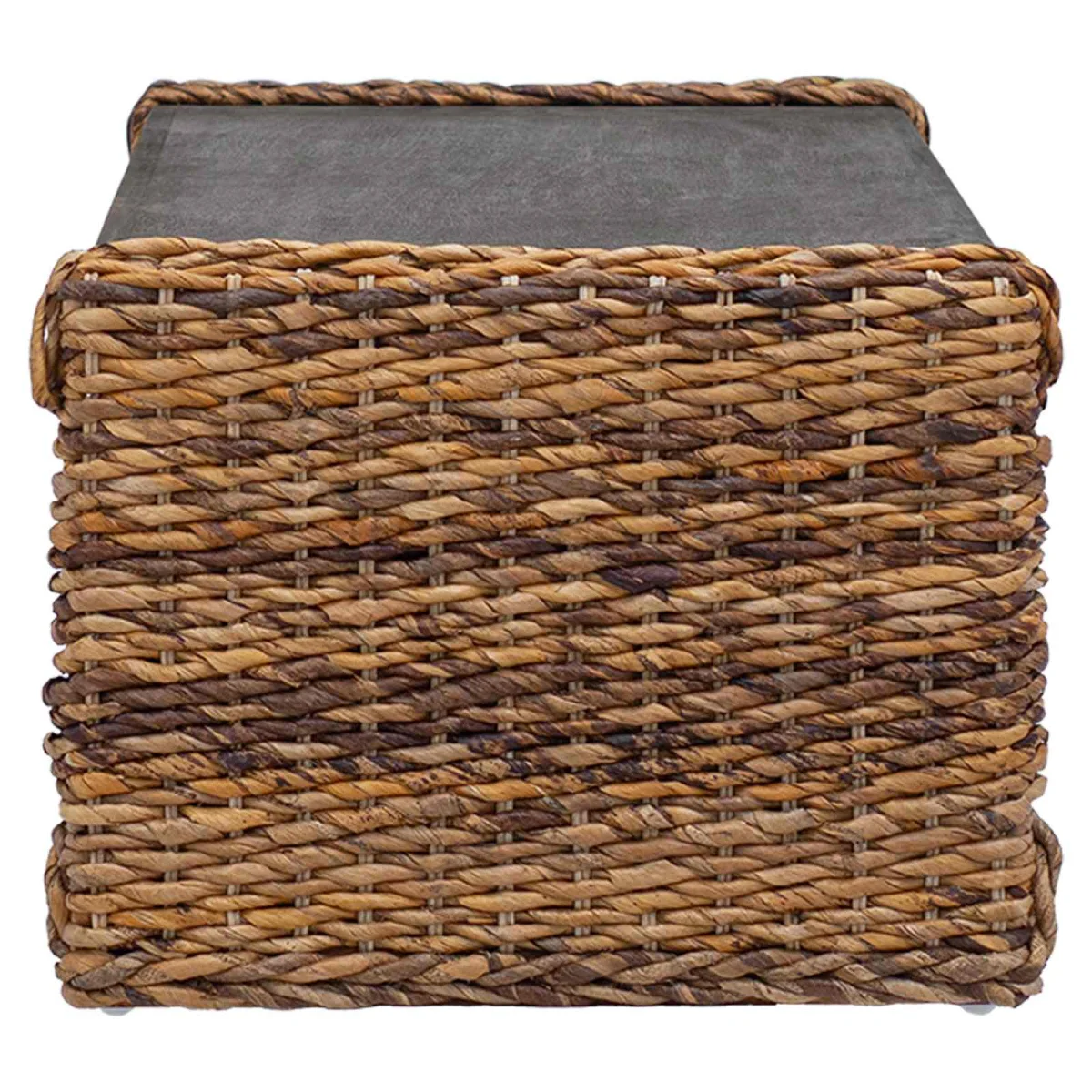 Bočný stôl Prírodná 44.5 x 45 x 45 cm Masívne mahagónové drevo
