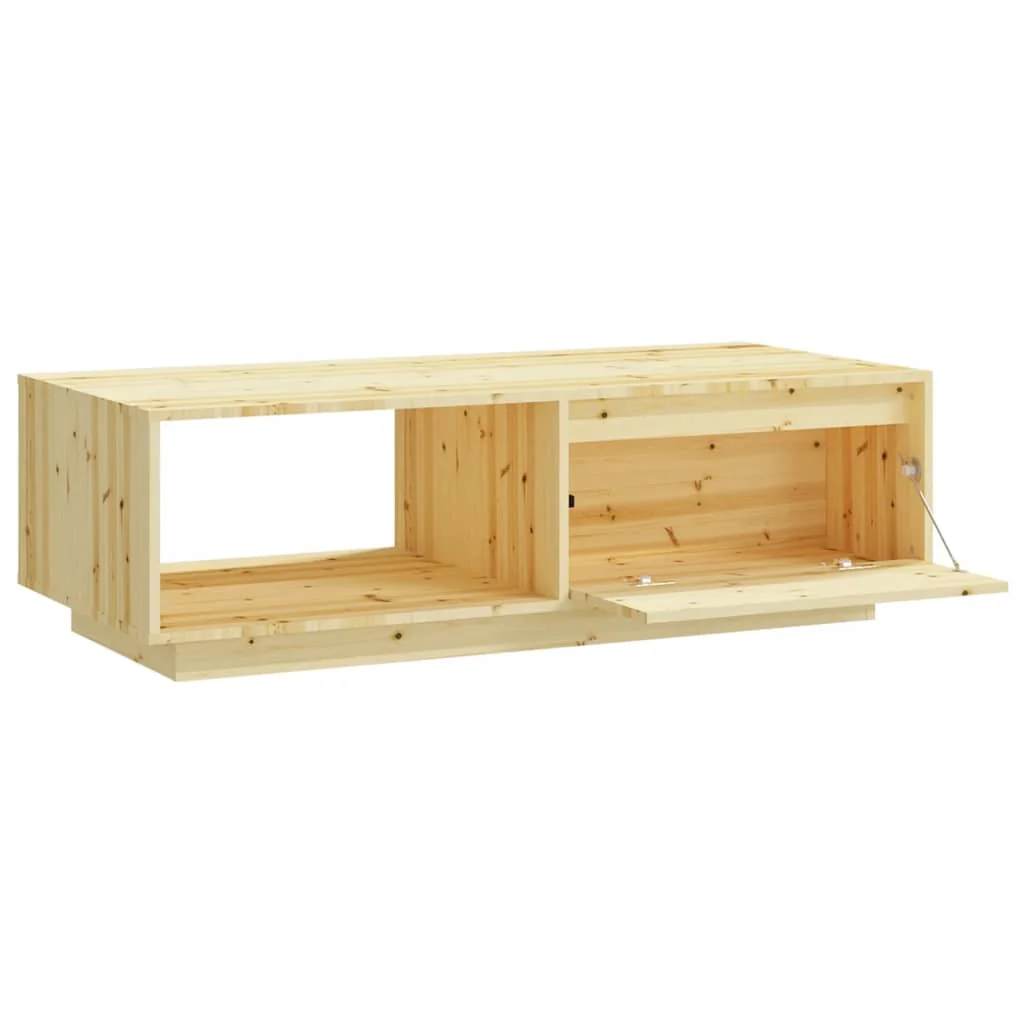 Konferenčný stolík 110x50x33,5 cm jedľový masív