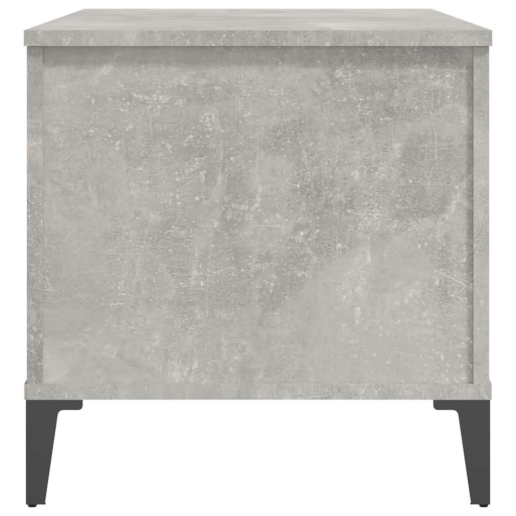 Konferenčný stolík betónovosivý 90x44,5x45 cm spracované drevo