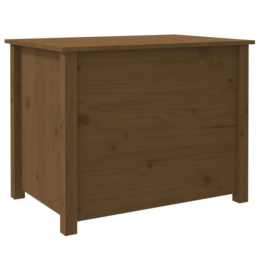 Konferenčný stolík medovo-hnedý 71x49x55 cm borovicový masív