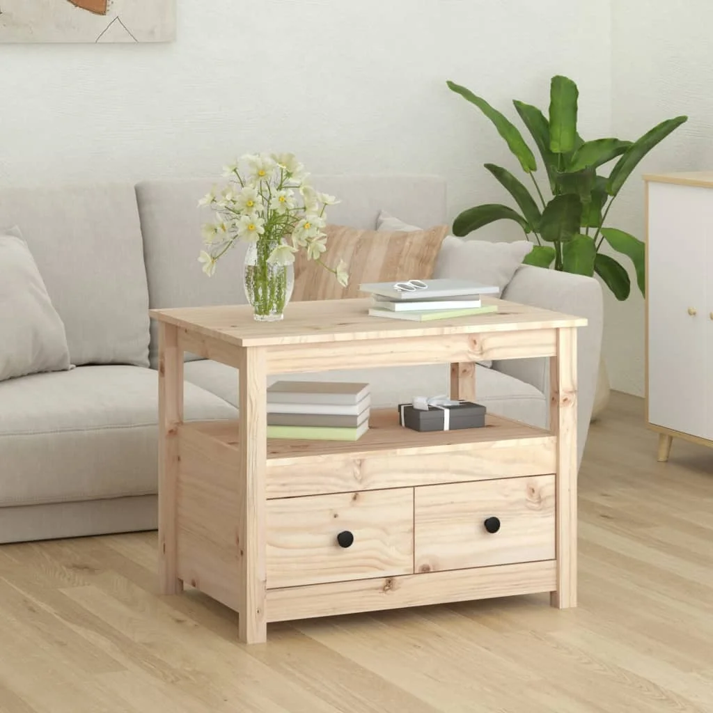 Konferenčný stolík 71x49x55 cm borovicový masív