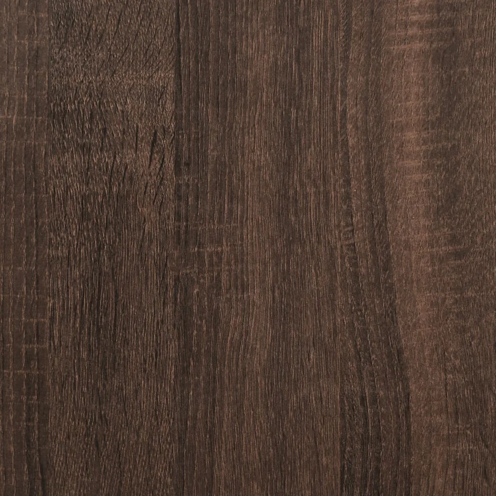 Konferenčný stolík hnedý dub 100x50x50 cm kompozit. drevo a kov
