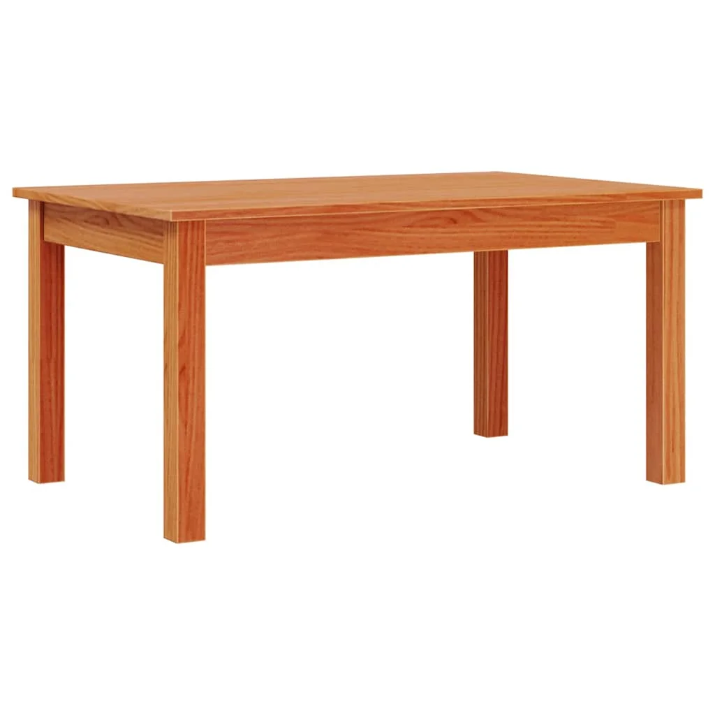 Konferenčný stolík voskový hnedý 80x50x40 cm borovicový masív