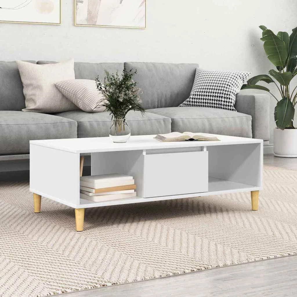 Konferenčný stolík Biela 102 x 55 x 35 cm