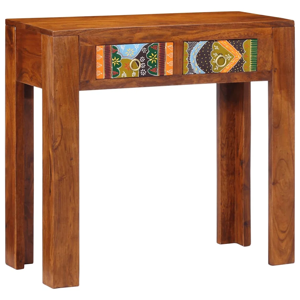 Konzolový stolík 80x35x75 cm Masívne drevo Akácia