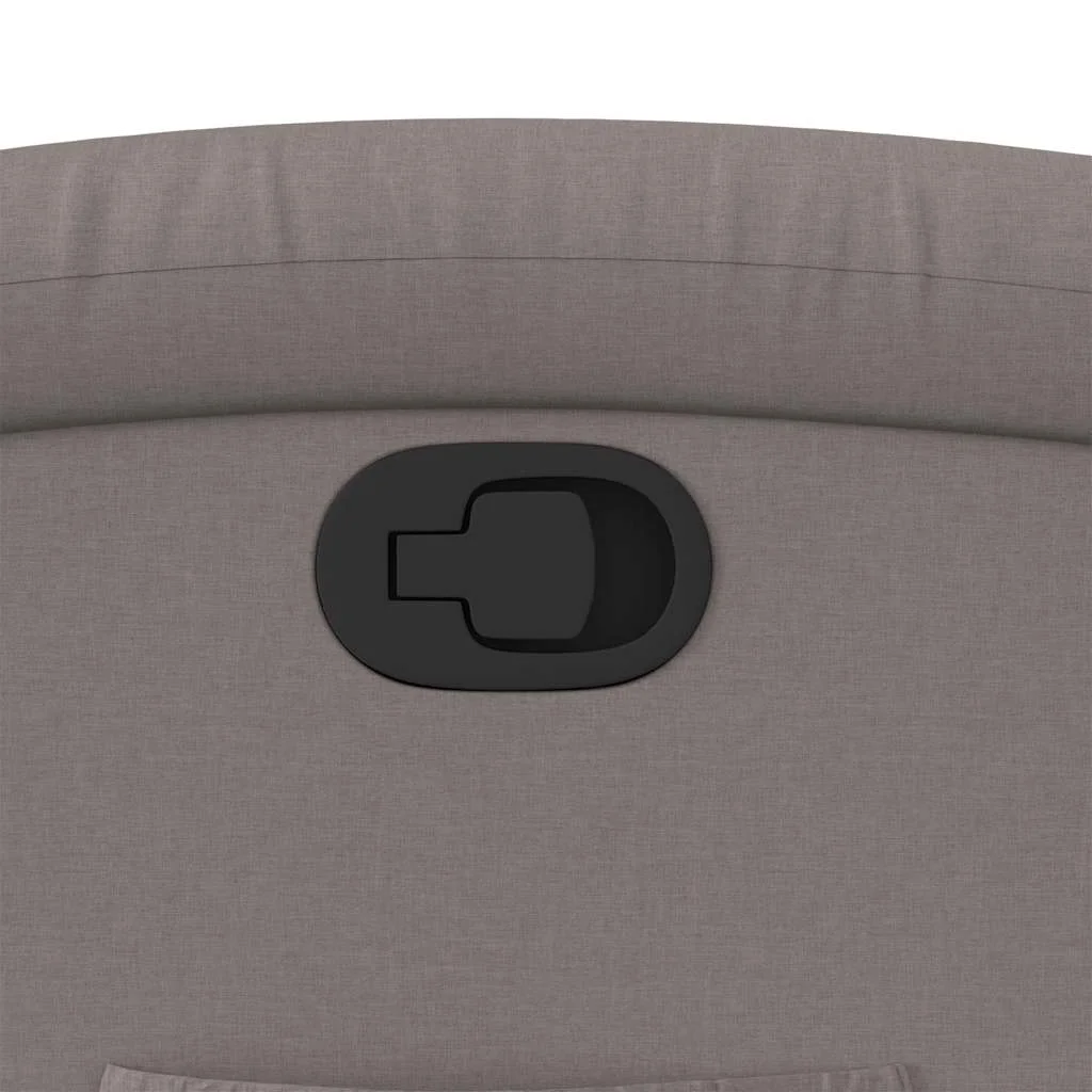 Zdvíhacie sklápacie kreslo sivohnedé látka