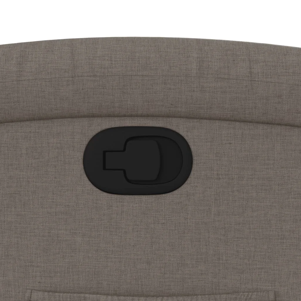 Zdvíhacie sklápacie kreslo sivohnedé látka