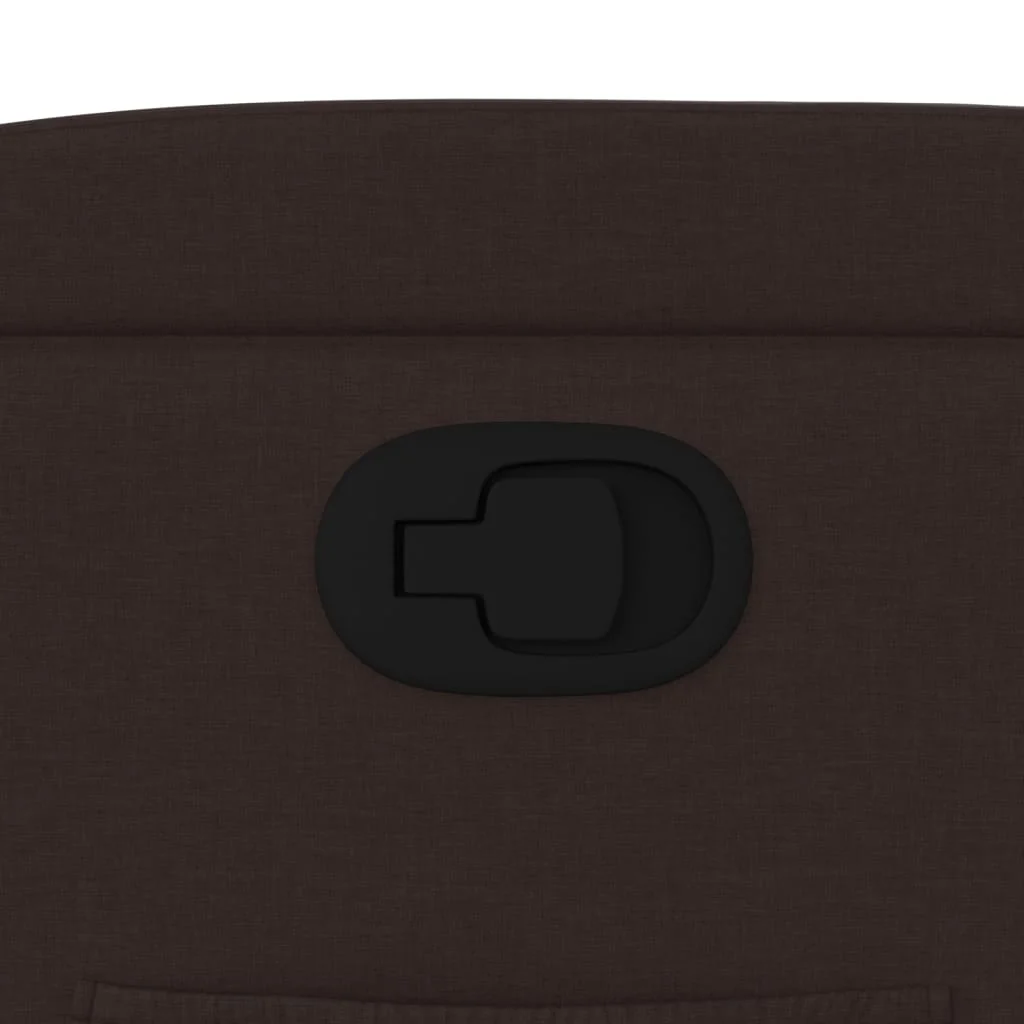 Zdvíhacie sklápacie kreslo tmavohnedé látka