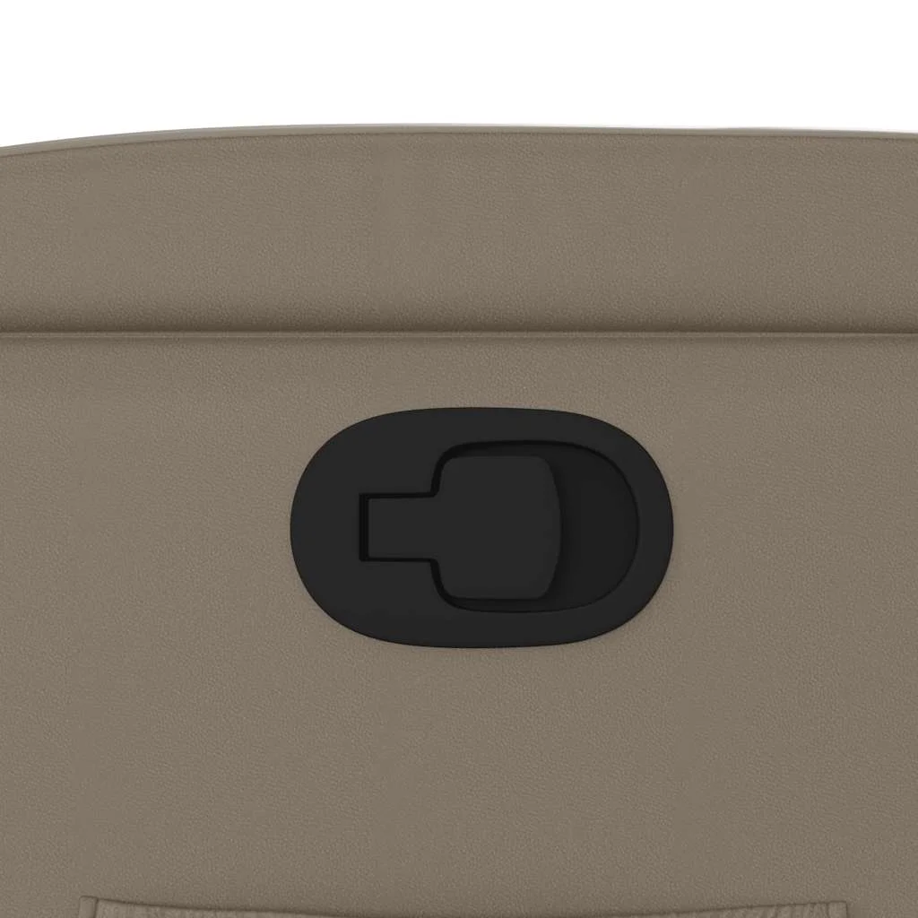 Zdvíhacie sklápacie kreslo kapučínové umelá koža