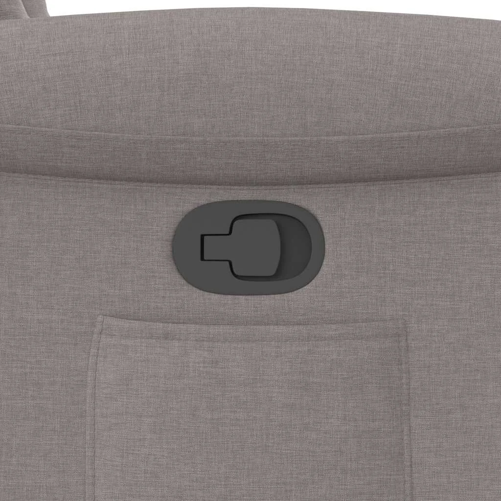 Zdvíhacie sklápacie kreslo sivohnedé látka