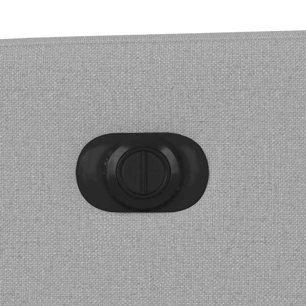 Zdvíhacie sklápacie elektrické masážne kreslo oblakšedá látka