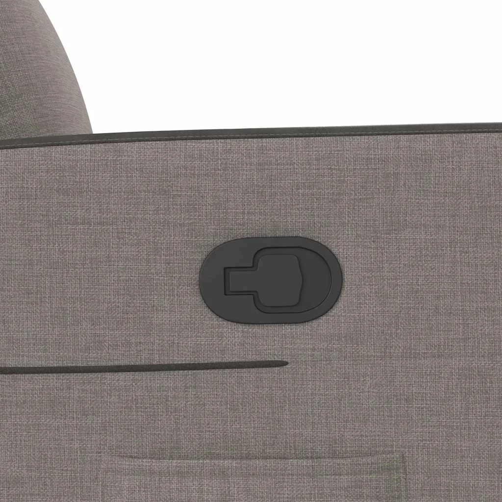 Zdvíhacie sklápacie kreslo sivohnedé látka