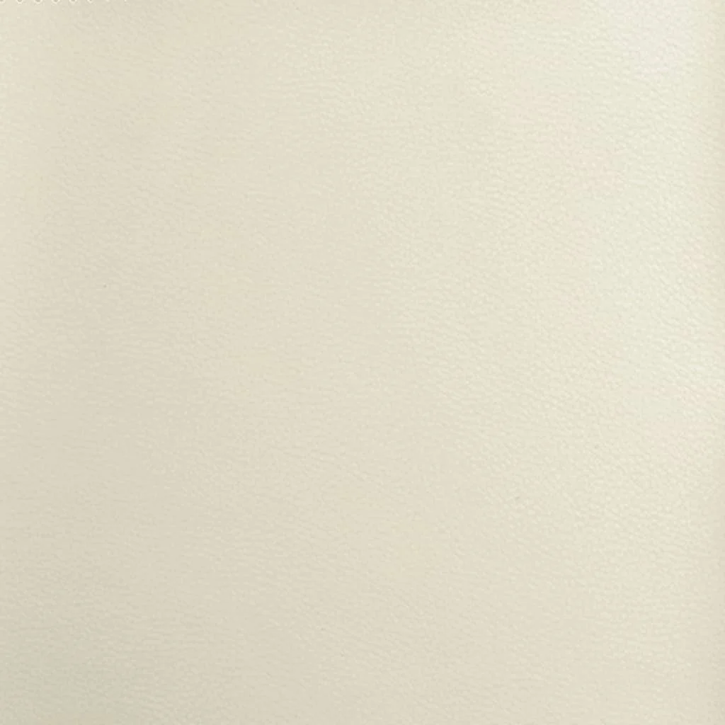 Sklápacie kreslo, krémové, umelá koža