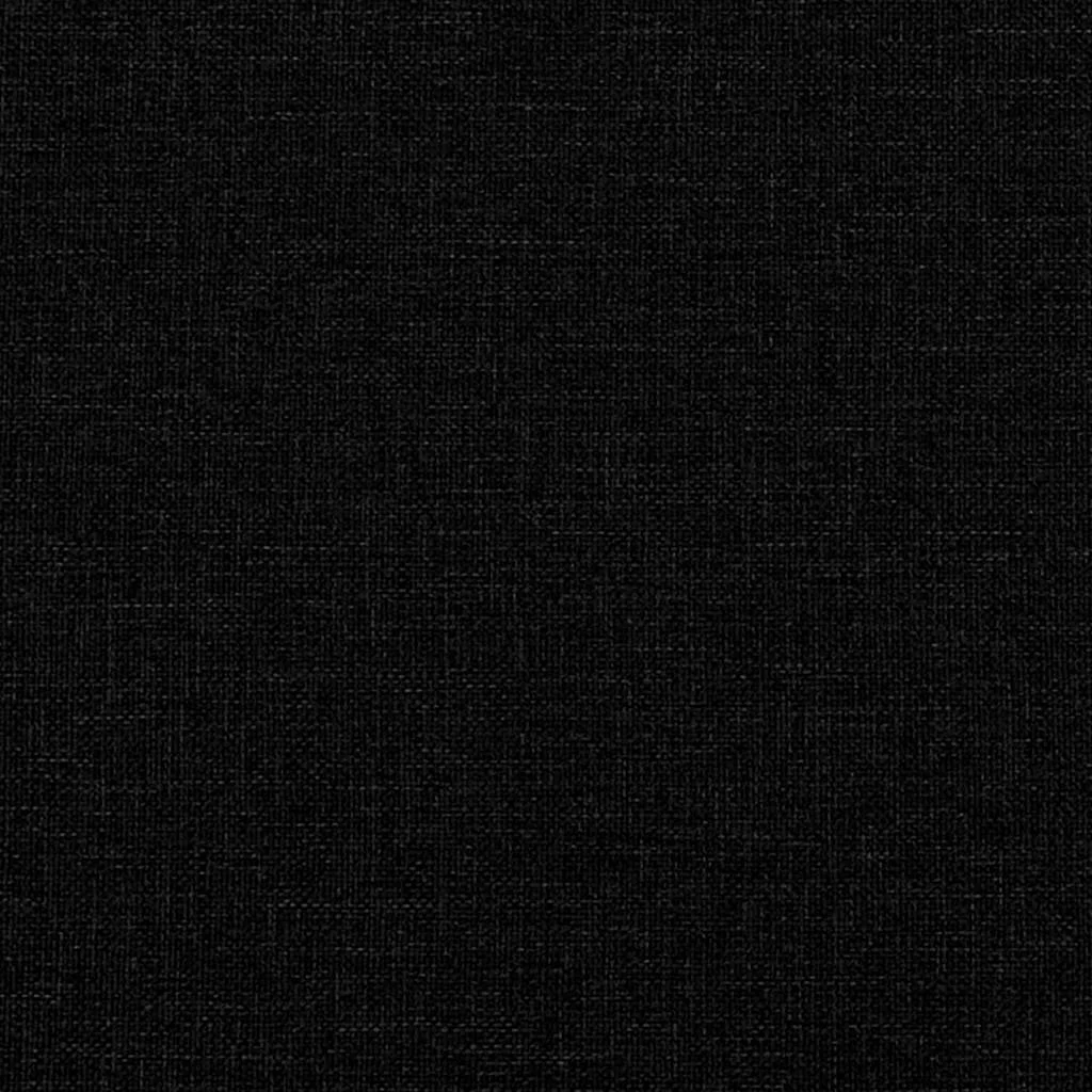 Sklápacie masážne kreslo čierne látkové