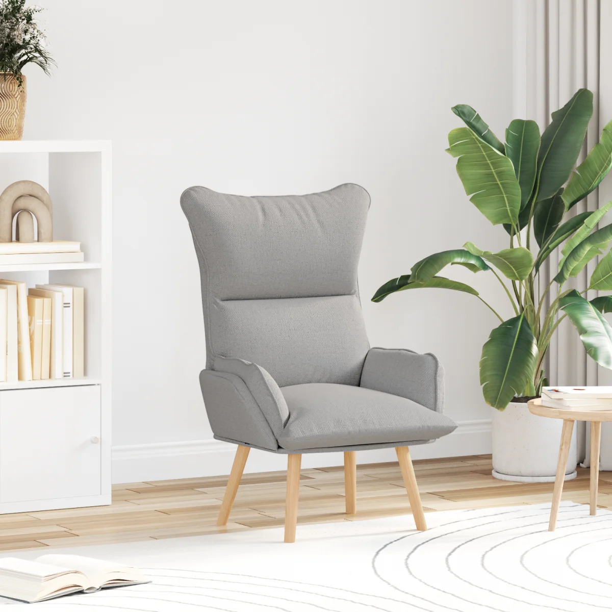 Relaxačné kreslo Cloud Grey tkanina