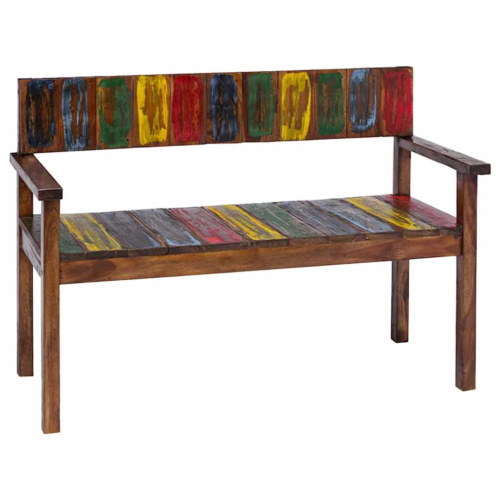 Jedálenské stoličky 4 ks recyklovaný masív