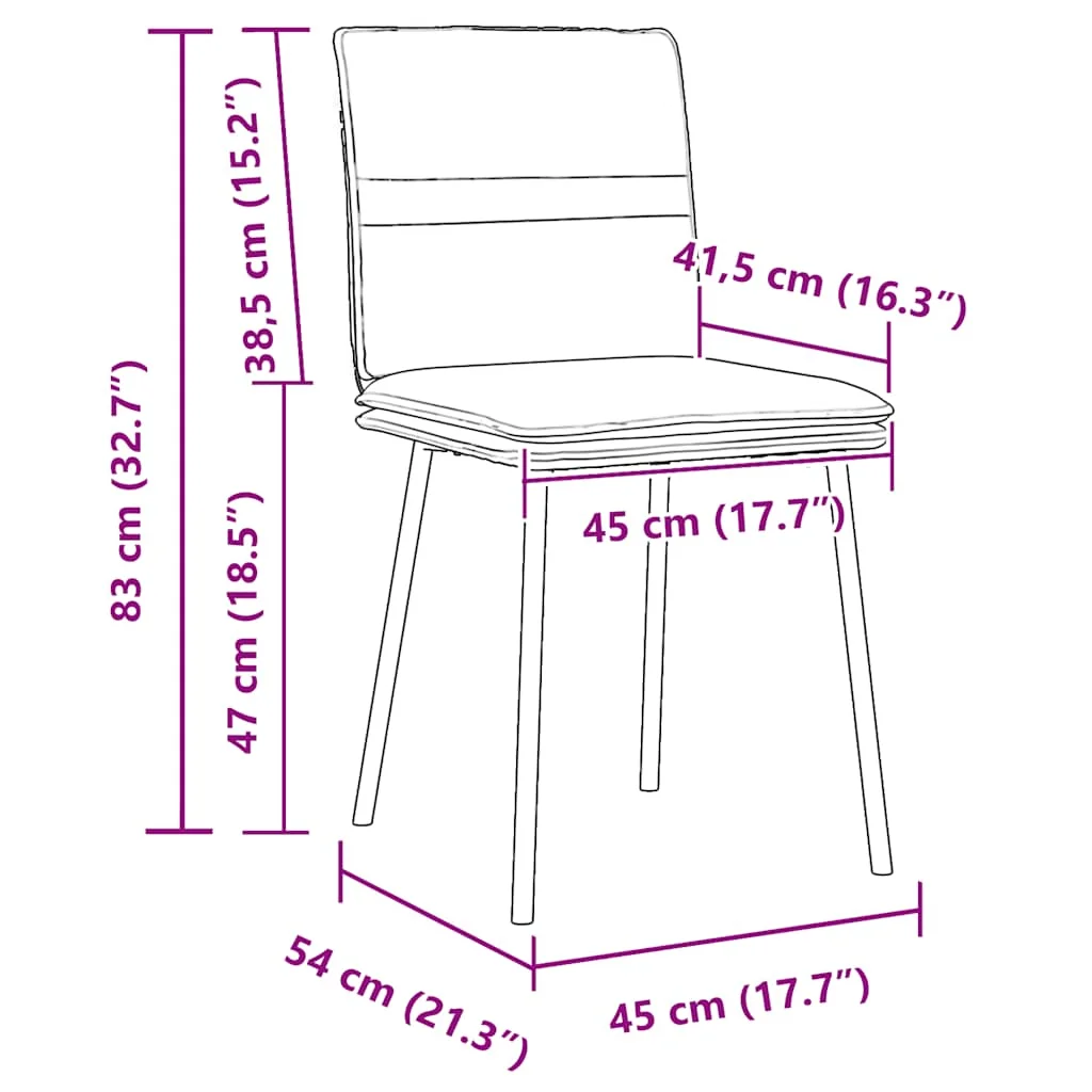Jedálenské stoličky 6 ks bledosivé zamatové