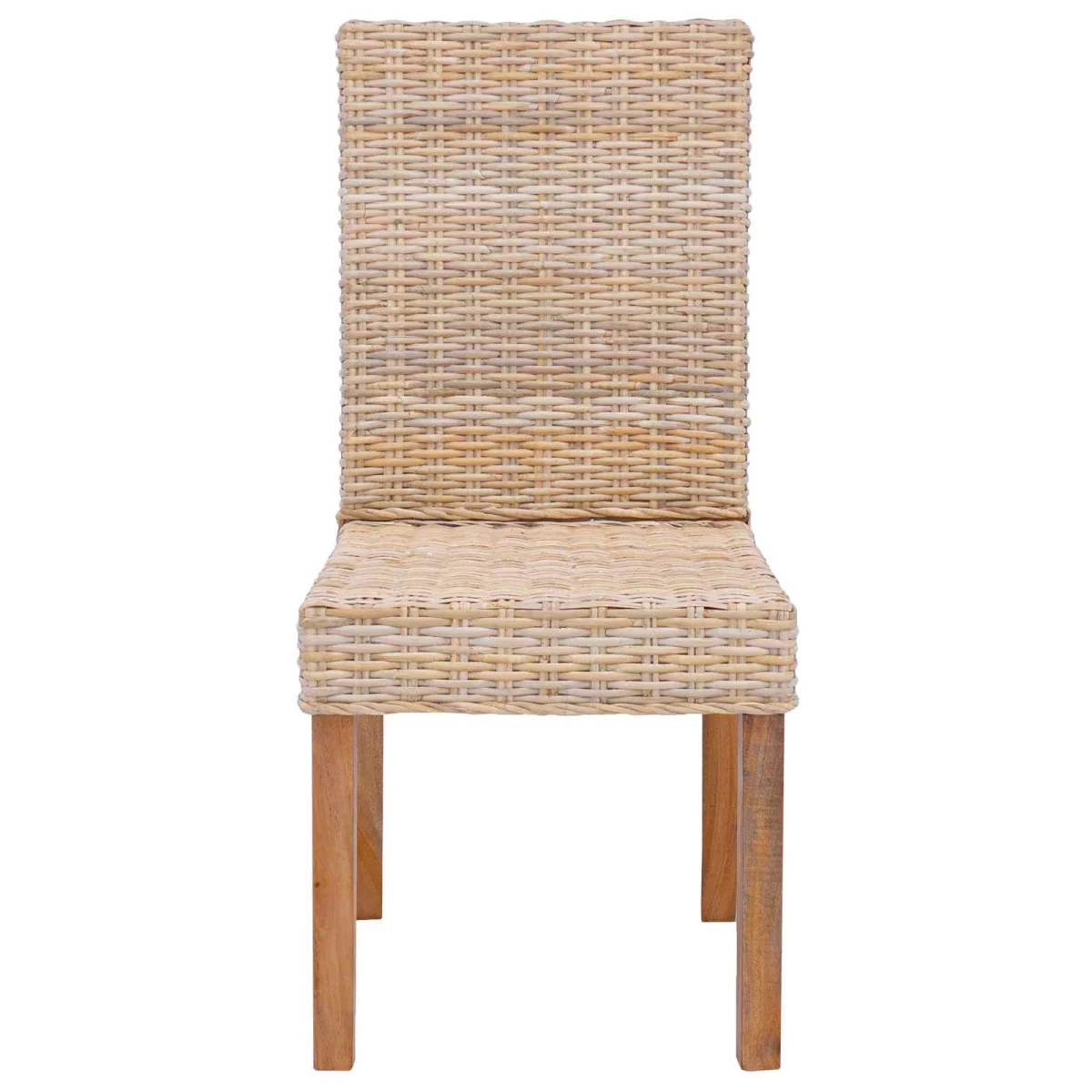 Jedálenská stolička 2 pcs Prírodná 45 x 54 x 93 cm