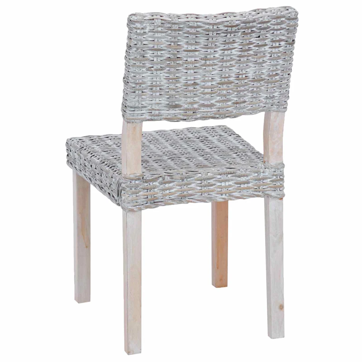 Jedálenská stolička 2 pcs Biely umývať 46 x 55 x 84 cm