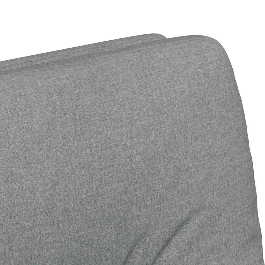 Jedálenské stoličky na kolieskach s kolesami 2 pcs Svetlosivá