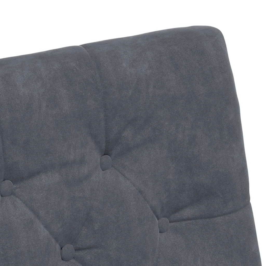 Jedálenské stoličky na kolieskach s kolesami 2 pcs Tmavo šedá