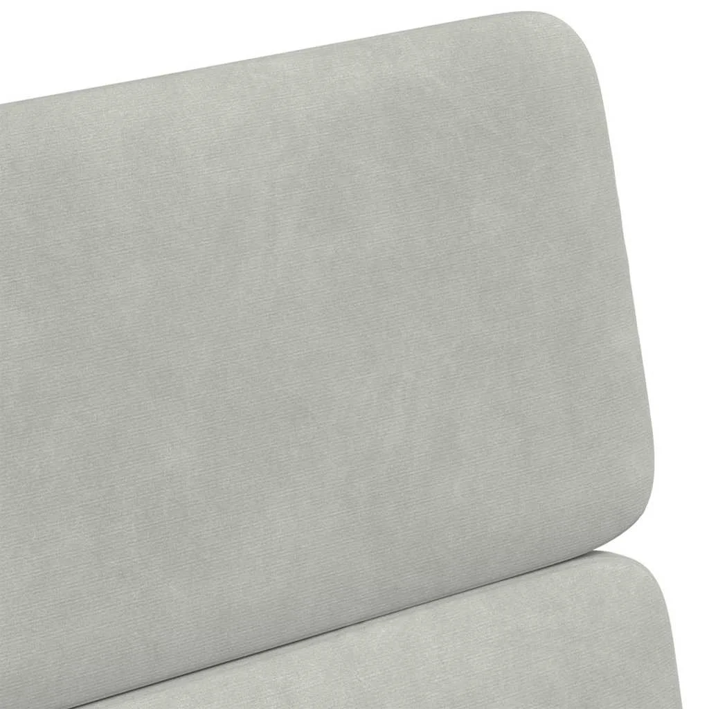 Jedálenské stoličky na kolieskach s kolesami 2 pcs Svetlosivá