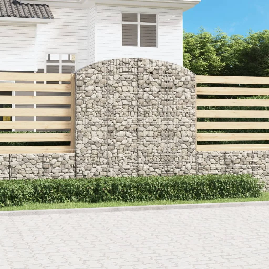 Oblúkový gabionový kôš 200x50x200/220 cm pozinkované železo