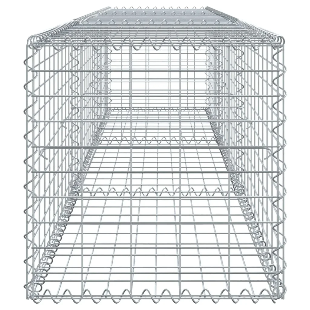 Gabiónový kôš s krytom 300x50x50 cm, pozinkované železo
