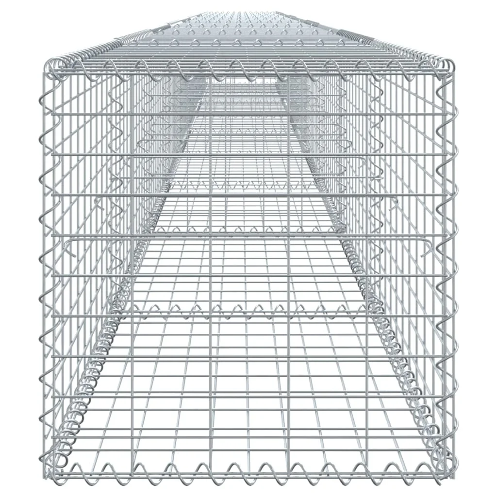 Gabiónový kôš s krytom 900x50x50 cm pozinkované železo
