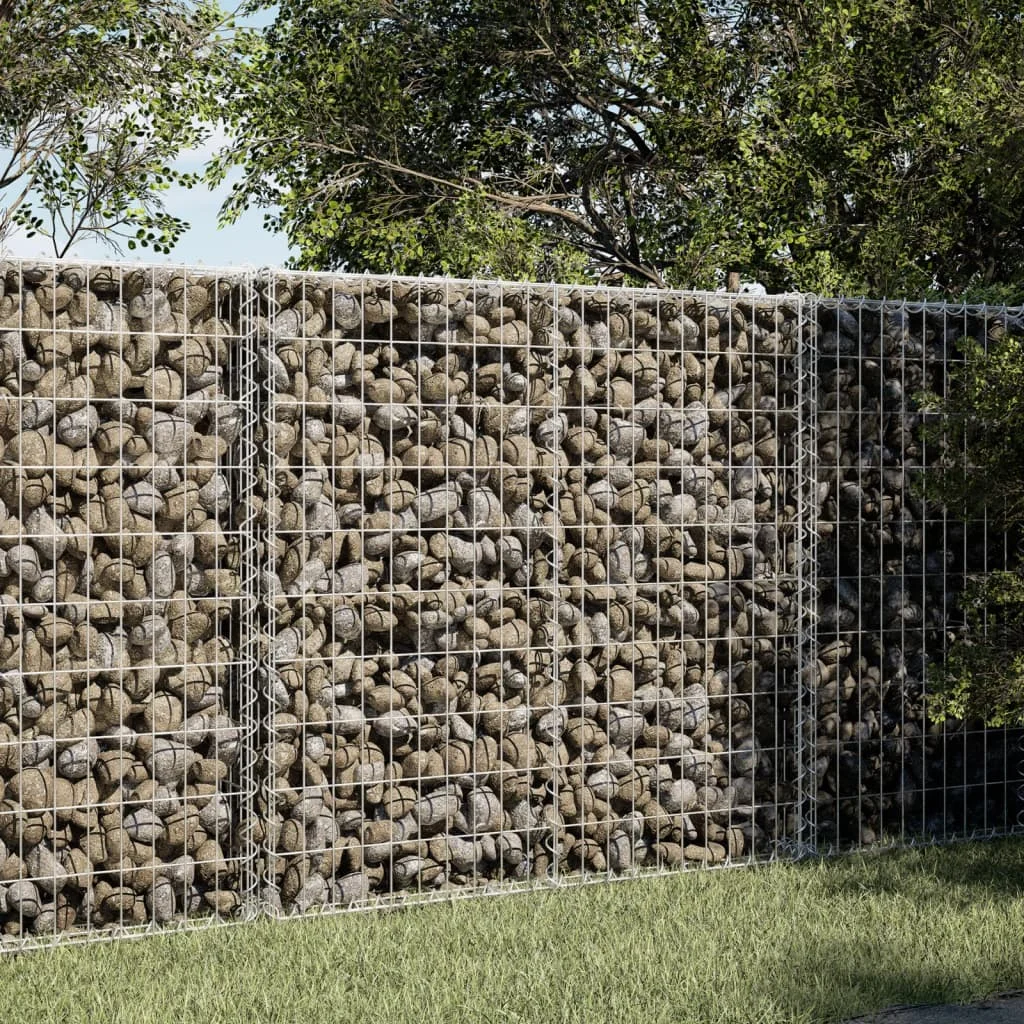 Gabiónový kôš s krytom 100x50x100 cm pozinkované železo