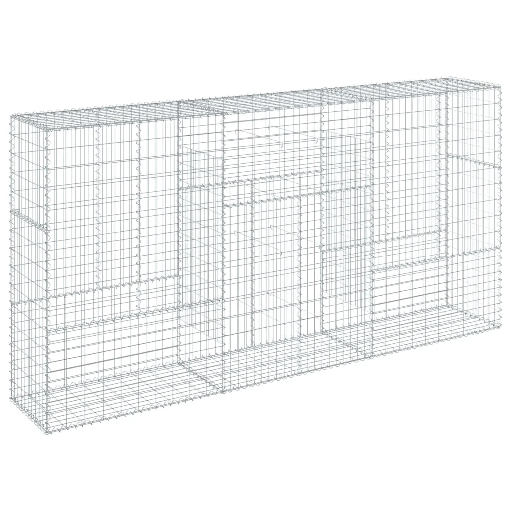 Gabiónový kôš s krytom 300x50x150 cm pozinkované železo