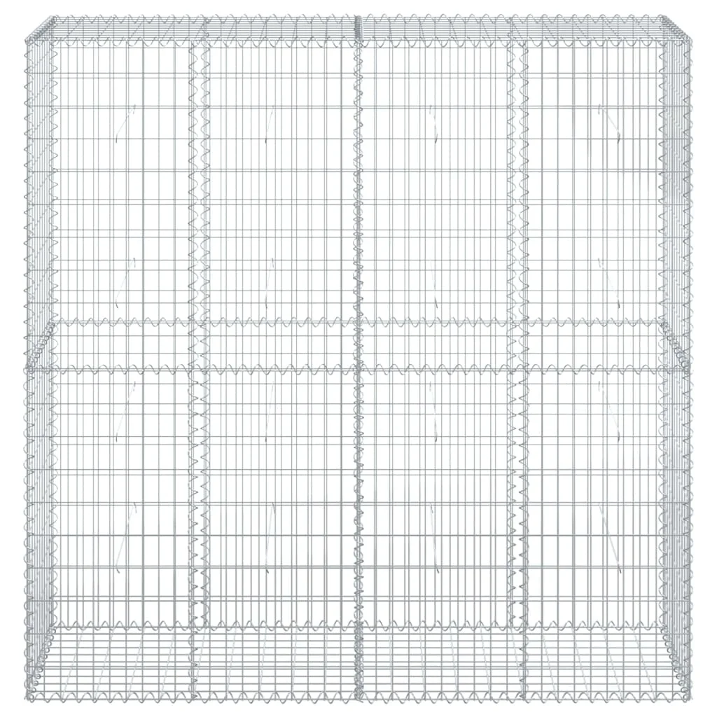 Gabiónový kôš s krytom 200x50x200 cm pozinkované železo