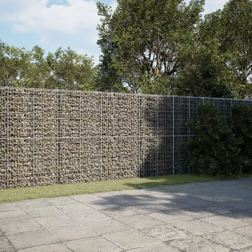 Gabiónový kôš s krytom 1200x50x200 cm pozinkované železo