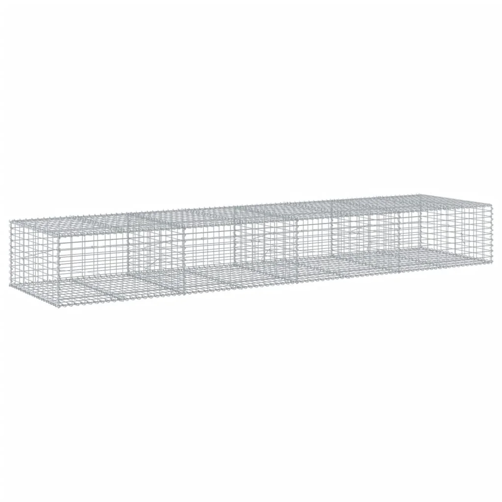 Gabiónový kôš s krytom 400x100x50 cm pozinkované železo