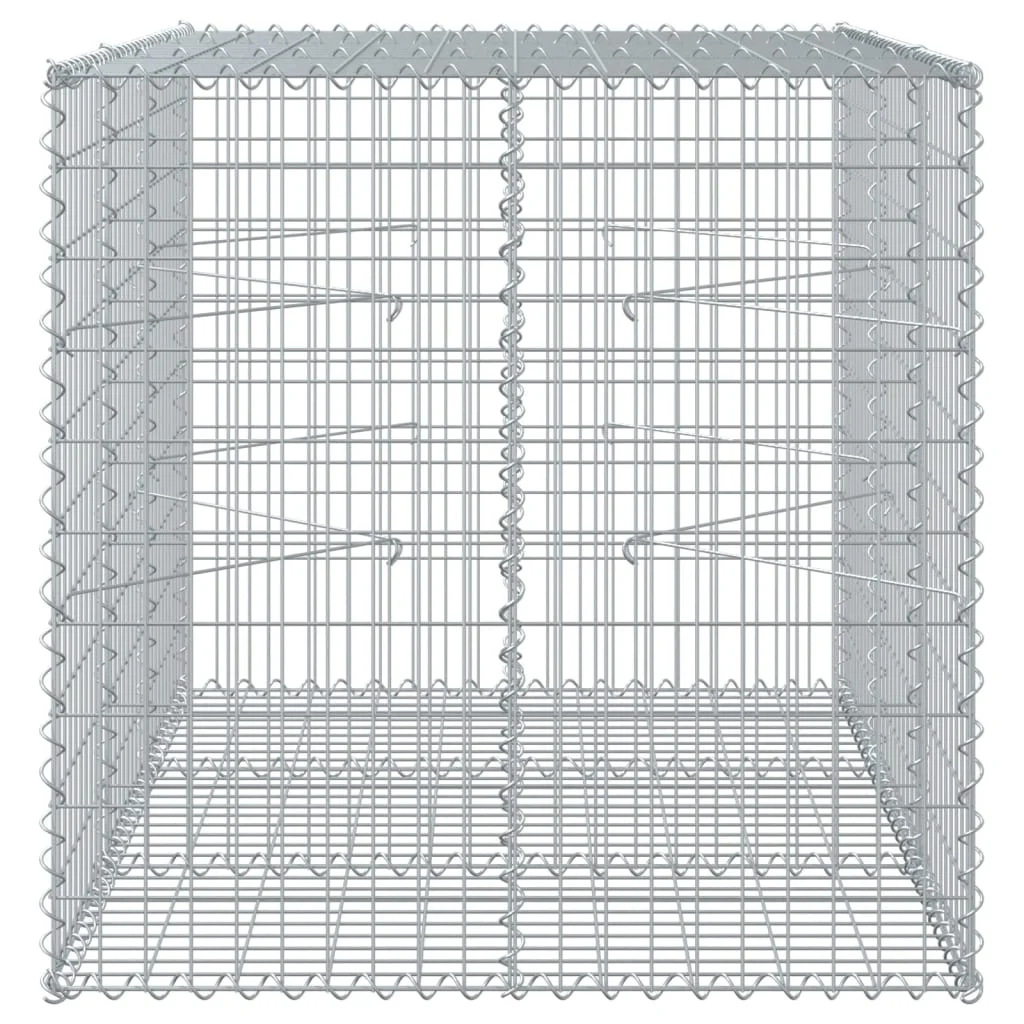 Gabiónový kôš s krytom 150x100x100 cm pozinkované železo